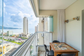 Apto excelente e luxuoso a 400m da praia DBR0805